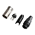 Conector Canon Áudio Xlr De 3 Pinos Níquel Macho E Fêmea - Imagem 3