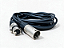 Cabo XLR DMX 5 Pinos Macho x Fêmea 3M Profissional - Imagem 1