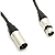 Cabo XLR 3 Pinos Macho x Fêmea 45 metros Profissional 2x030mm blindado - Imagem 4