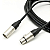 Cabo XLR 3 Pinos Macho x Fêmea 45 metros Profissional 2x030mm blindado - Imagem 3