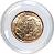 Moeda de 10 centavos de Real de 2019 FC nunca usada. - Imagem 3
