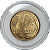 Moeda de 10 centavos de Real de 2004 FC nunca usada. - Imagem 4