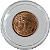 Moeda de 1 centavos de Real de 1999 FC sem uso. - Imagem 2