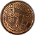 Moeda de 1 centavos de Real de 1999 FC sem uso. - Imagem 3