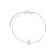 Pulseira Veneziana com Bola em Prata 925 - Imagem 2