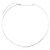 Gargantilha Choker em Prata 925 Fio Regulável - Imagem 2