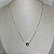 CONJUNTO OVAL DELICADO COM PEDRA TURMALINA VERDE - Imagem 1