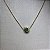 CONJUNTO OVAL DELICADO COM PEDRA TURMALINA VERDE - Imagem 3