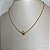 CHOKER COM BOLA DOURADO 40cm - Imagem 2