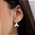 BRINCO EM PRATA 925 GOTA PUFFER BALI - Imagem 1