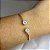 BRACELETE REGULÁVEL COM DUAS PEDRAS - Imagem 1