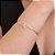 Bracelete Gancho em Prata 925 Feminino - Imagem 1