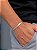 Pulseira Placa Prata 925 Elo Grumet 21cm - Imagem 2