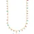 Colar com Cristais Coloridos - Imagem 1