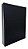 Fichário 4 Argolas 1/4 Liso Pequeno Preto Dac - Imagem 1