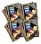 Pack Kit 10 Envelopes Pacotes 50 Figurinhas Fifa 365 2024 - Imagem 2