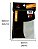 100 Sleeves Gold 80x120 Board Game Shield Dixit Central Card - Imagem 4