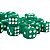 36 Dados Rpg Conjunto Kit Jogo Central Dices Marcadores - Imagem 4