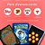 Kit 200 Sleeve Protetor Plástico Cards Bucaneiros Padrão Par - Imagem 7