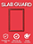 Slab Guard Vermelho Central Gradeado Psa Protetor Silicone - Imagem 2