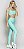 Legging Blocking com bolso Run More - Verde M - Imagem 3
