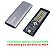 Case Para Ssd M.2 2280 Pcie Nvme M-key Usb Tipo-c E Usb 3.1 - Imagem 2