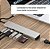 Type C to HDTV 8 in 1 Adapter HDMI PD 2 USB SD TF Rj45 Compatible with Linux, Windows XP, Windows Vista, Chrome OS, Windows 10 - Imagem 2