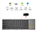 Mini Teclado Portátil Dobrável Sem Fio Bluetooth Touchpad - Imagem 2