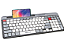 Teclado Com Fio Usb Para Notebook E Computador JP09- Verde - Imagem 1
