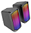 Caixa de Som Gamer Rgb Mts-3001 - Tomate - Imagem 2