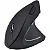 Mouse Sem Fio Recarregavel 2.4 Ghz Vertical Ergonomico Ortopedico Power Fit 1600 Dpi Preto Usb - Pm300 - Imagem 1