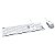 Kit Teclado E Mouse Usb Pcyes Soft Branco - Imagem 4