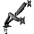Suporte Articulado Fortrek para 2 Monitores - Imagem 1