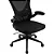 Cadeira Ergonômica Fortrek Ergo Base Escritório Mesh Preta - Imagem 6