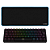 Kit Fortrek Teclado Mecânico Gravity Air Compact Wireless Preto + Mouse Pad Gamer Speed MPG104 - 900x400mm - Azul - Imagem 1