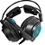 Headset Gamer Fortrek Vickers P2 + USB RGB Preto - Imagem 2