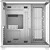 Gabinete Gamer Fortrek Clarity Full Glass Aquário - Imagem 8