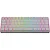 Teclado Mecânico Fortrek Gravity Air Compact Wireless 65% ABNT2 - Branco / Preto - Imagem 4