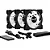 Kit 3 Coolers Aerocool Saturn 12 Pro ARGB + Hub + Controle - Imagem 2