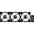 Kit 3 Coolers Aerocool Saturn 12 Pro ARGB + Hub + Controle - Imagem 3