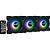 Kit 3 Coolers Aerocool Saturn 12 Pro ARGB + Hub + Controle - Imagem 6