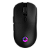 Mouse Gamer Sem Fio PCYes Basaran Stealth – Black Vulcan / White Ghost - Imagem 1