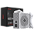 Fonte Gamer PCYES Electro V2 White Ghost 80 Plus Bronze - Imagem 1