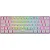 Teclado Mecânico Fortrek Gravity Air Compact Wireless Branco - Imagem 1