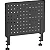 Pegboard Gamer Painel Organizador Fortrek Grid Space 42x48 Preto - Imagem 2
