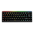 Teclado Mecânico 60% Pcyes Shiyan Black Vulcan Rgb - Switch Red - Imagem 1