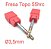 Fresa Topo 4 Cortes 3,5mm 55HRC - Imagem 1