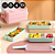 Pote Marmita Tripla Lunch Box 900ml com talheres - Imagem 10