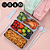 Pote Marmita Tripla Lunch Box 900ml com talheres - Imagem 4