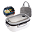 Kit Marmita Fitness Hermética Retangular de 1L Com Bolsa Térmica - Imagem 12